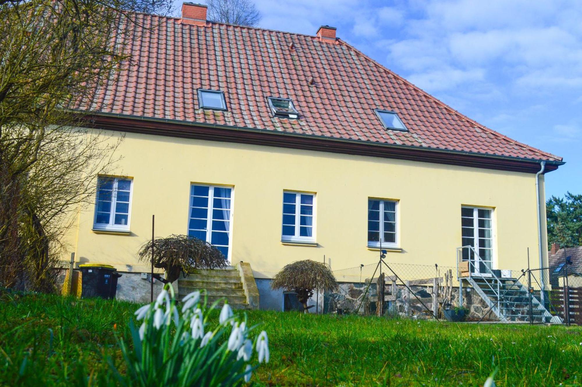 Ferienwohnung Gutshaus Neu Necheln Bruel Exterior foto